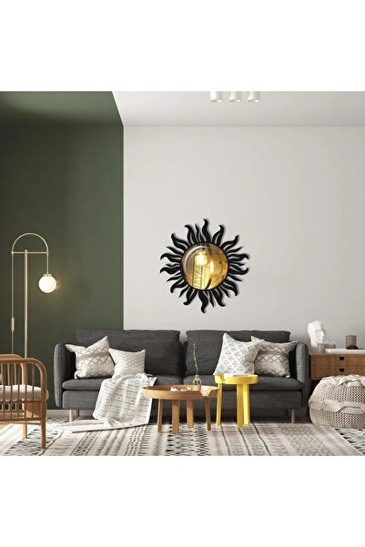 exalted hawk Dikenli Güneşli Pleksiglas Modern Ayna Duvar Dekoru