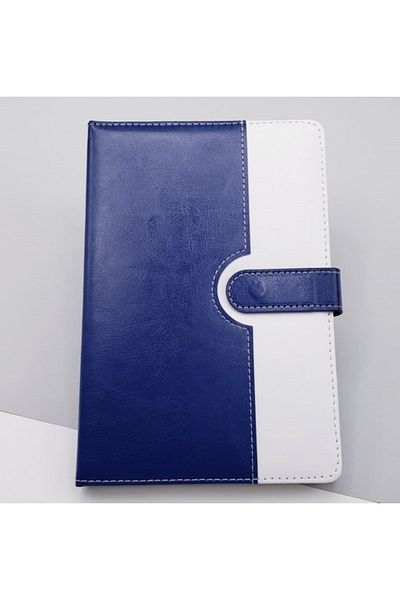 Modellino Magnetic Belt with A5 Lines and Double Color Leather Cover - 120Y Modelist Notebook