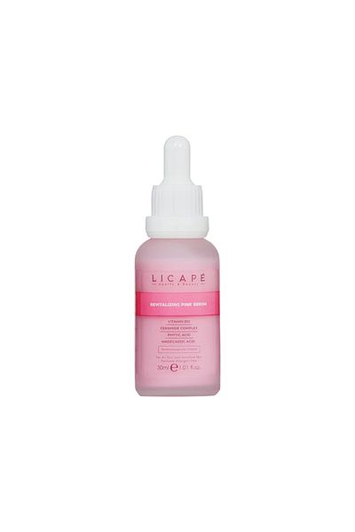 Licape | Feuchtigkeitsspendendes Serum 30 ml | B12 Pink Serum | Anti-aging