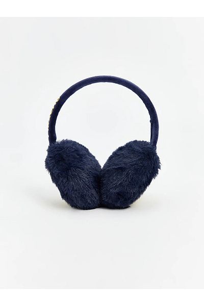 LC Waikiki ACCESORII LCW Cască de urechi de pluș pentru băiat cu imprimeu Pokemon bleumarin