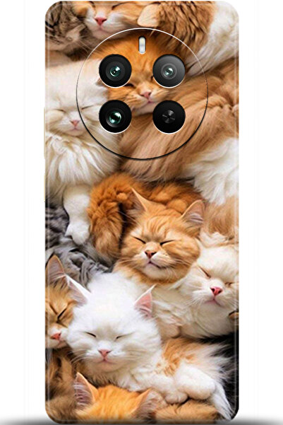 realme 12 Plus Kılıf HD Baskılı Kılıf - Happiness Series 5234