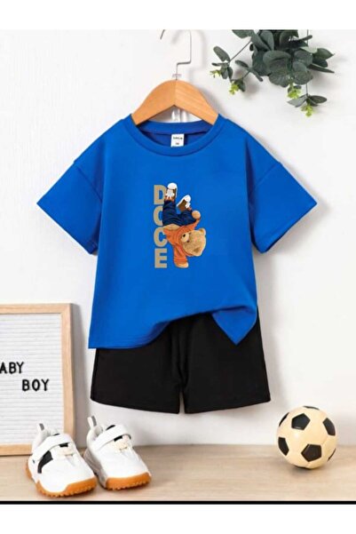 DOCE ELEGANTE Costum pentru copii de vară cu imprimeu HIPHOP