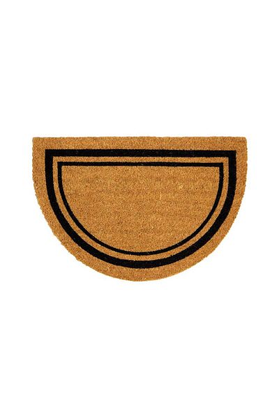 Homelux Entrance mat 45X75 cm, coconut fibre, beige/black