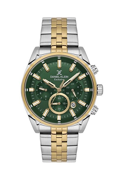 Daniel Klein Gümüş-Altın Renk Erkek Kol Saati BWS23-0021