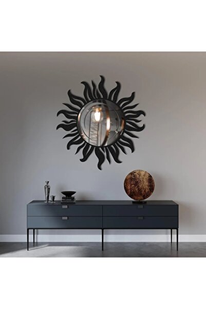 exalted hawk Dikenli Güneşli Pleksiglas Modern Ayna Duvar Dekoru