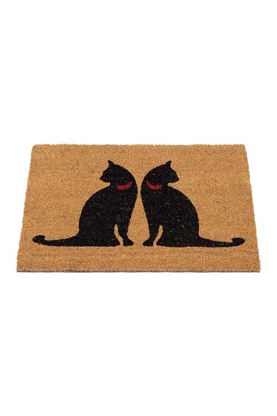 Homelux Entrance mat 40X60 cm, coconut fibre, beige/black