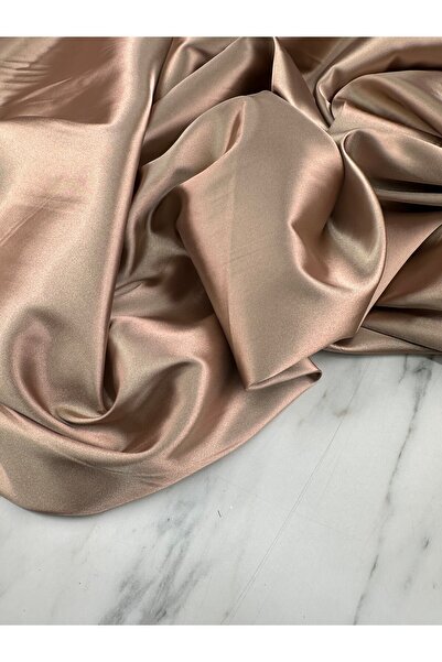 ipekkumaş Το ύφασμα σατέν ρούχων Mink Color Lycra πωλείται σε τεμάχια 1 τεμάχ...