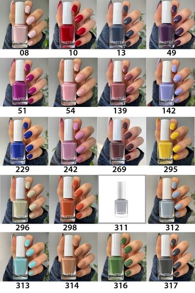 Pastel En Beğenilen 20'li Oje Seti