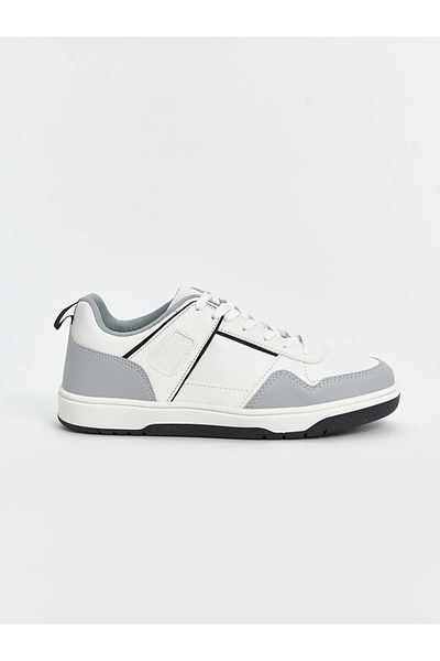 LC Waikiki Ανδρικά αθλητικά παπούτσια LC WAİKİKİ LCW STEPS Λευκά κορδόνια