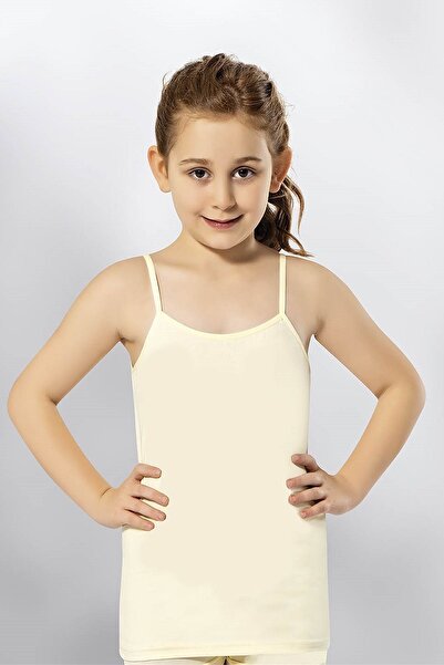 KOTA 3411X12 Girl's 12-Piece Lycra Rope Strap Mixed Pattern Undershirt-Colorful