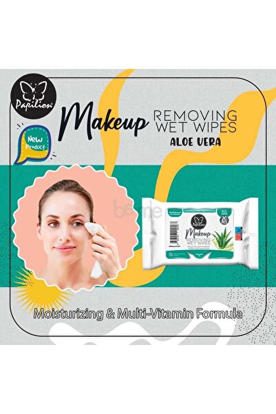 Papilion Makyaj Temizleme Mendili Aloavera 20 Li