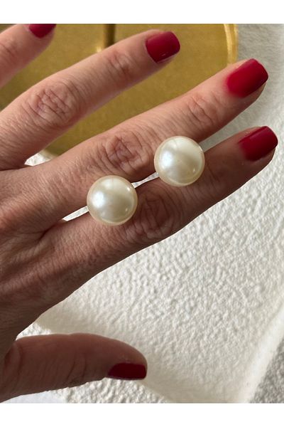 Rossetto Atelier Pearl Ball Earrings