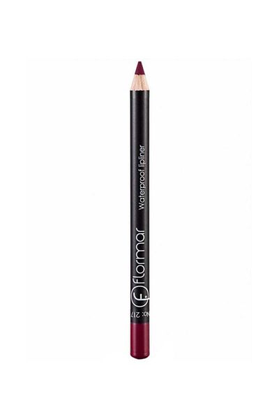 Flormar Waterproof Lip Liner 217 Chic Crimson
