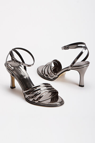 MFT AYAKKABI حذاء سهرة نسائي بكعب رفيع 8 سم