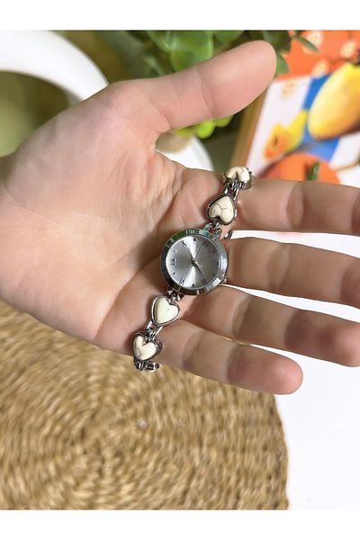 Bimodabu Beaded Stone Model Women's Wristwatch