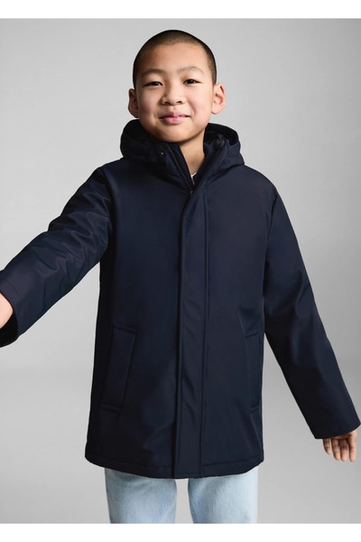 MANGO Kids Su Geçirmez Dolgulu Parka