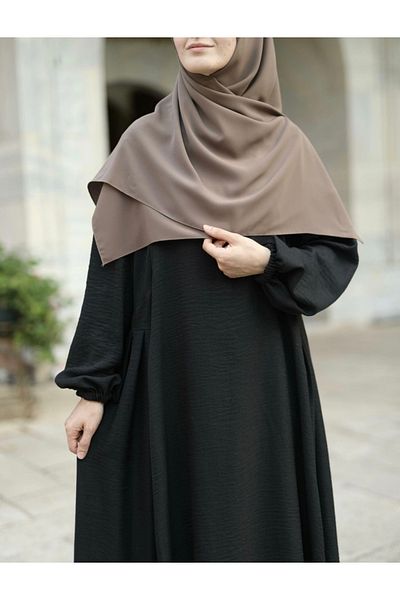 FRESCO SCARFS Hijab Hijab - Μεταξωτό Φουλάρι Medina και Βιζόν