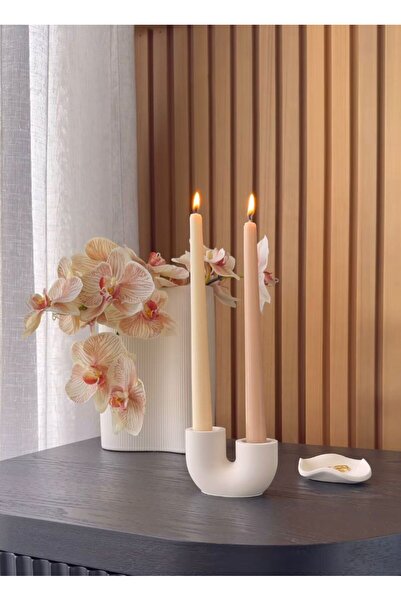 Elan Design Dekoratif Şamdan Mumluk