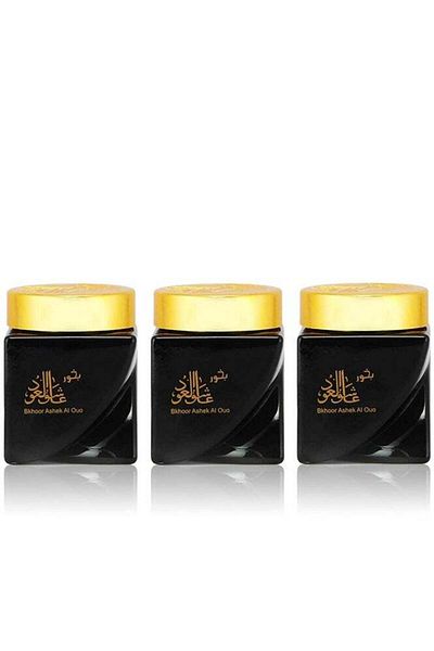 ALMAS Perfumes Bakhoor Ashek Al Oud 30gm*3psc