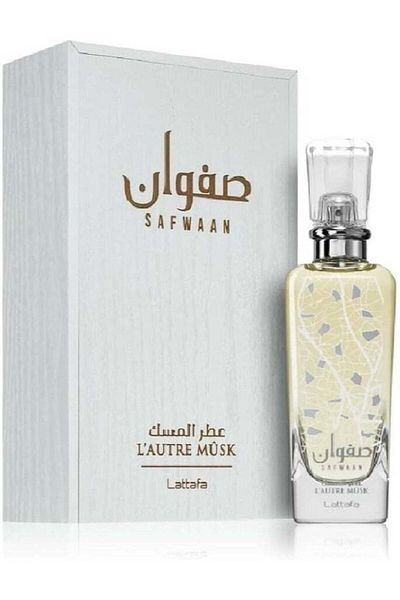 lattafa Lattafa Safwaan L'autre Musk Eau de Parfum Spray for Unisex, 3.4 Ounce