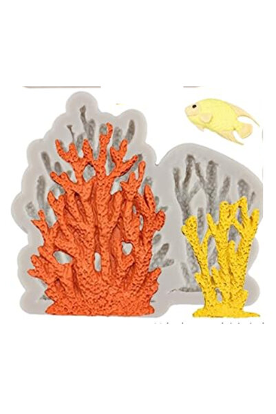 adarya Mercan Silikon Şeker Hamuru, Sabun, Mum Kalıp