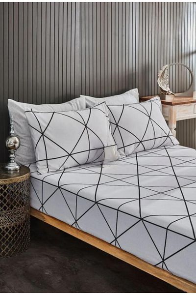 Sdream Fitted Sheet Set - Cotton |   Pillowcases |   Single-Double-Battal