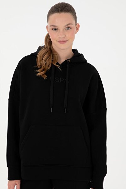 U.S. Polo Assn. RADAS DMLS Дамска суитшърт с качулка и голям размер