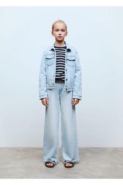 MANGO Kids Denim Coat