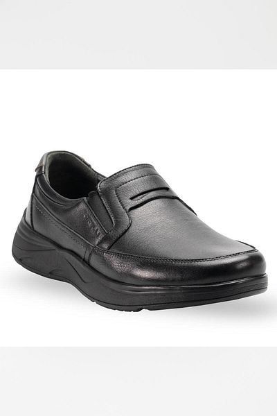 Forelli 46513 Pantofi confort pentru bărbați Bor - negru