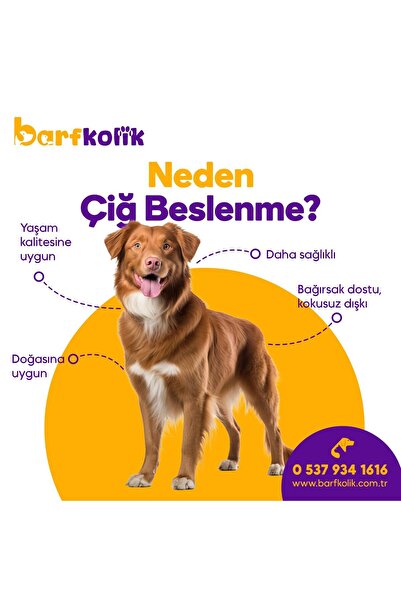 CPT 20 KG BARFKOLİK BARFOOD KÖPEK MAMASI 1000 GR