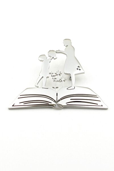 Solfera Öğretmen Öğrenci Kitap Okul Öğretmenler Günü Paslanmaz Çelik Rozet Broş RZ330