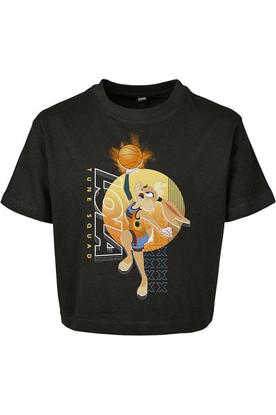 Mister Tee Damen Kids Space Jam Lola Playing Cropped Tee