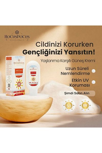 HOCUS POCUS Spf 50 Anti-Ayikra Sunscreen