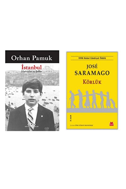Yapı Kredi Yayınları İstanbul - Hatıralar ve Şehir - Orhan Pamuk - Körlük - J...