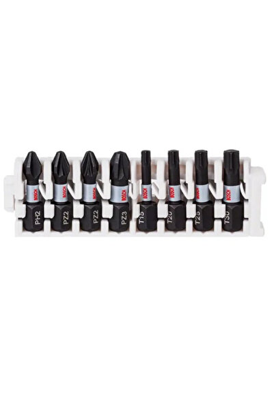 Bosch Impact Control 8 Parça Vidalama Seti PH/PZ/T
