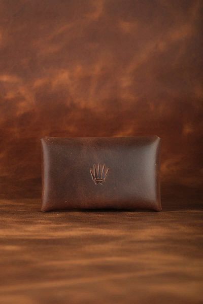 WATCHOFROYAL Dublin Brown Securevault - Genuine Leather Wallet Card Holder
