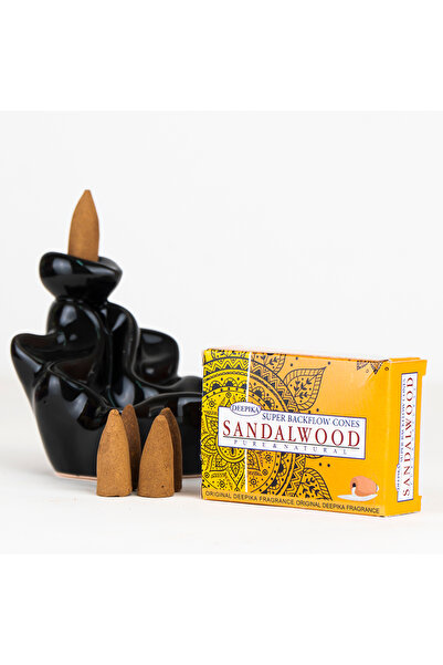 Natural Sandalwood Reflux Incense (10 PCS)