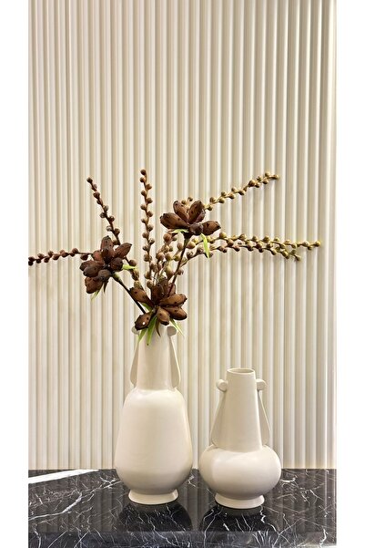 AstreHome Σετ διακοσμητικών βάζων από γυαλιστερό κεραμικό