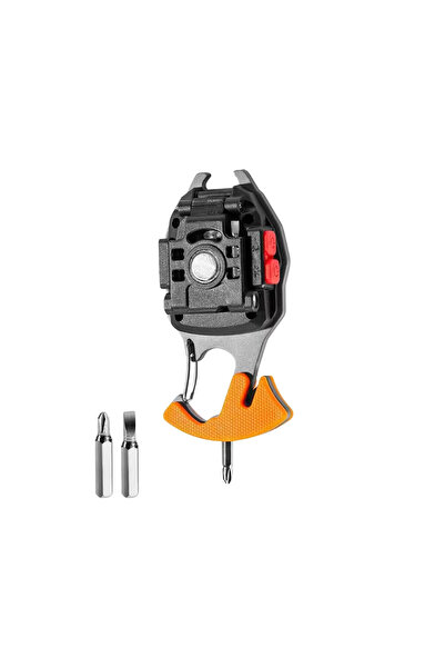 layfhex Şarjlı Izgara Çakmak Düdük Tornavida Karabina LED Güçlü Kamp Dağ Avcı Feneri