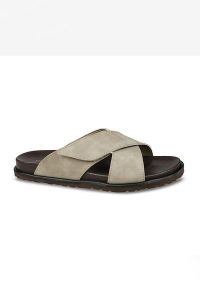 Ceyo 9989-1 Beige Men's Slippers
