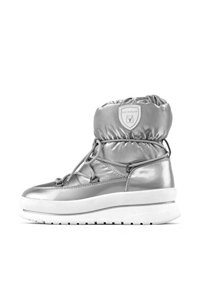 BUCKHEAD 1084 Fairy Waterproof Kadın Kar Botu Gümüş