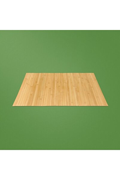 BOSSİO Bamboo Bath Mat - Brown - 45*65 cm