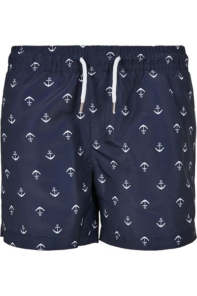 Urban Classics Herren Boys Pattern Swim Shorts