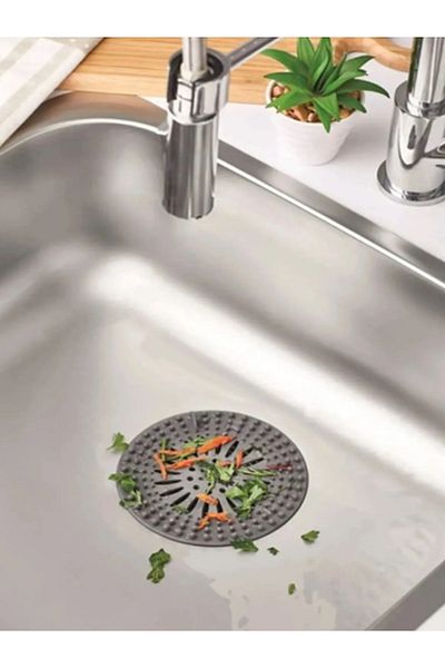 Mode Cool Silicone Bathroom and Kitchen Drain Sealer Garbage Holder Sink Strainer