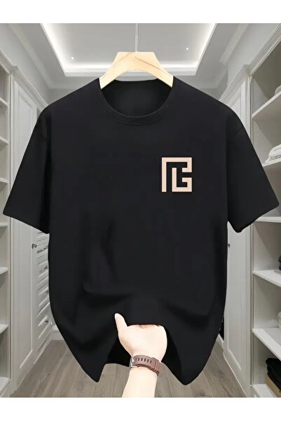 qubo sportswear & company qubo Unisex oversize bavlněné tričko s krátkým rukávem a výstřihem