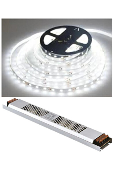 Cata 30 Metre 10 Çipli Beyaz Şerit Led Ve 30 A Trafo