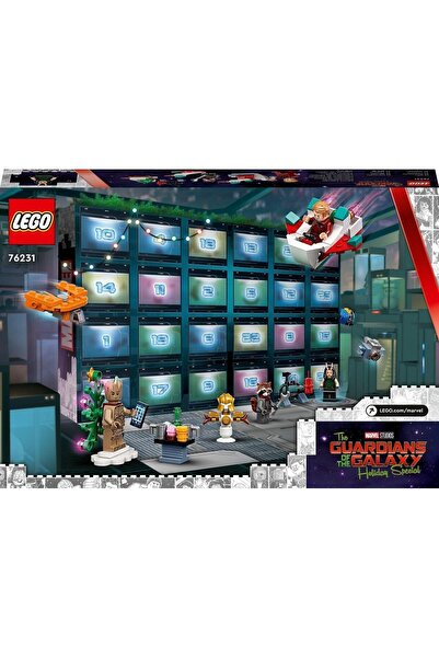 LEGO Marvel Studios Galaksinin Koruyucuları Yılbaşı Takvimi 76231 (268 Parça)