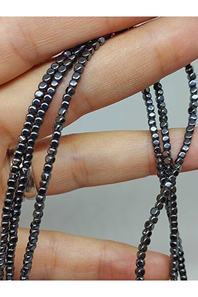 Yasamtohumu 2mm kocka od hematitnog kamena u obliku kocke - 56072