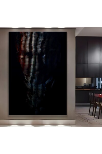 EMYA HOME Πίνακας σε καμβά Μουσταφά Κεμάλ Ατατούρκ