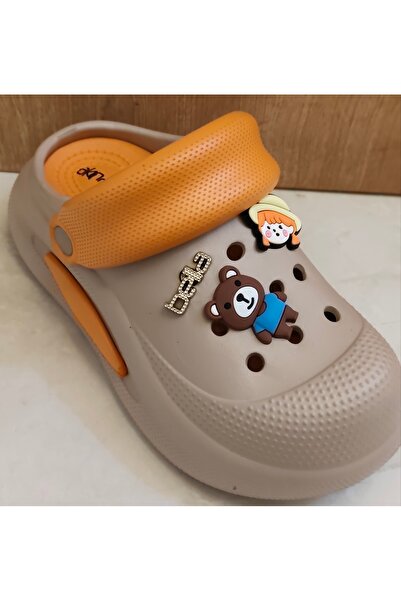 Akınal Bella Dolgu Tabanlı Ayıcıklı Aksesuarlı Ortopedik Sandalet